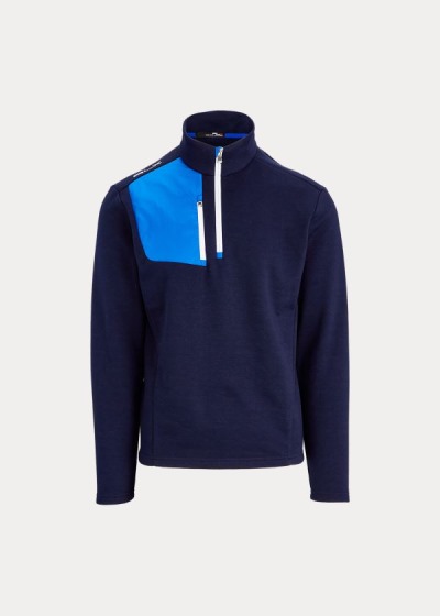 Pullover Ralph Lauren Hombre Azul Marino - Thermal Quarter-Zip - HLNXY0391